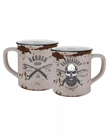 Barber Skull Totenschädel Tasse