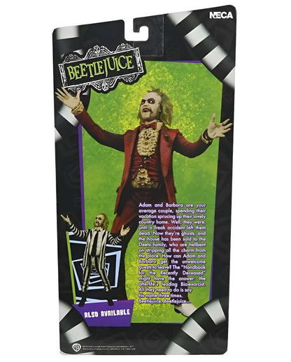 Beetlejuice 1988 Red Tuxedo Action Figur 18cm