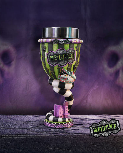 Beetlejuice Kelch mit Einsatz aus Edelstahl 20cm