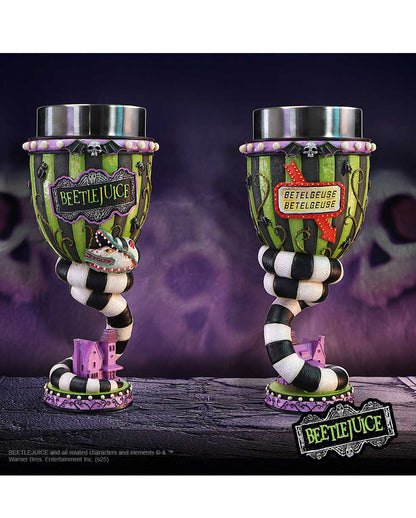 Beetlejuice Kelch mit Einsatz aus Edelstahl 20cm