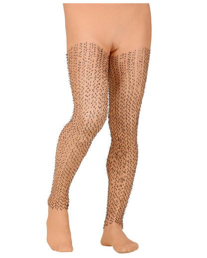 Scherz-Strumpfhose "Behaarte Beine"