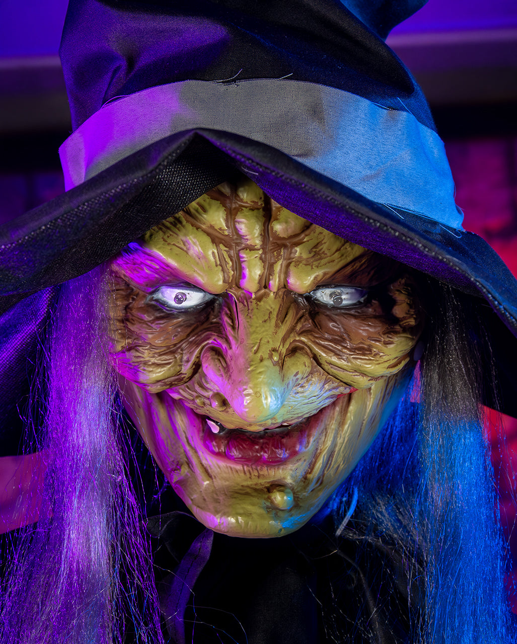 Belladonna die Shadowbrew Hexe Halloween Animatronic 198cm