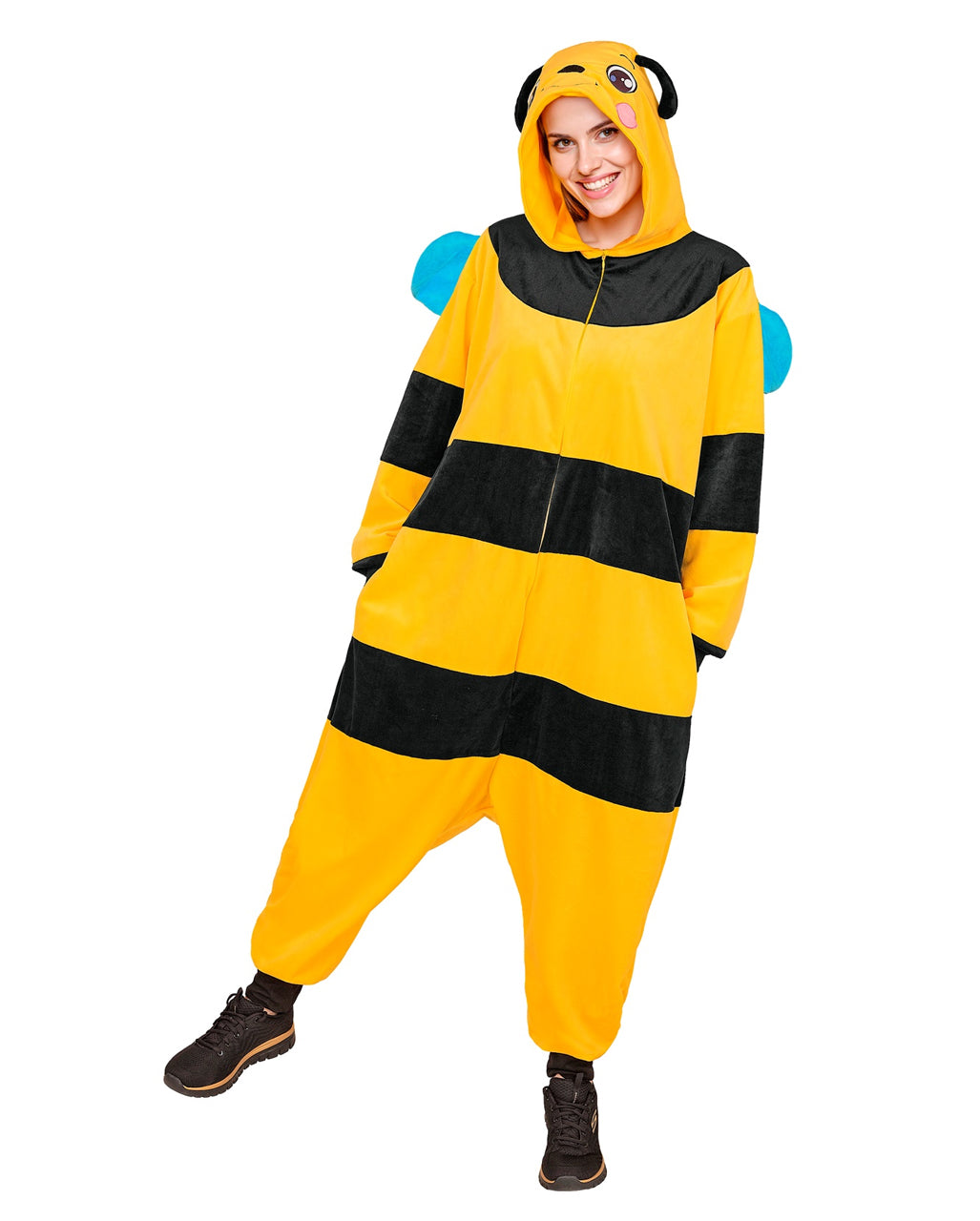 Biene Onesie Plüschkostüm