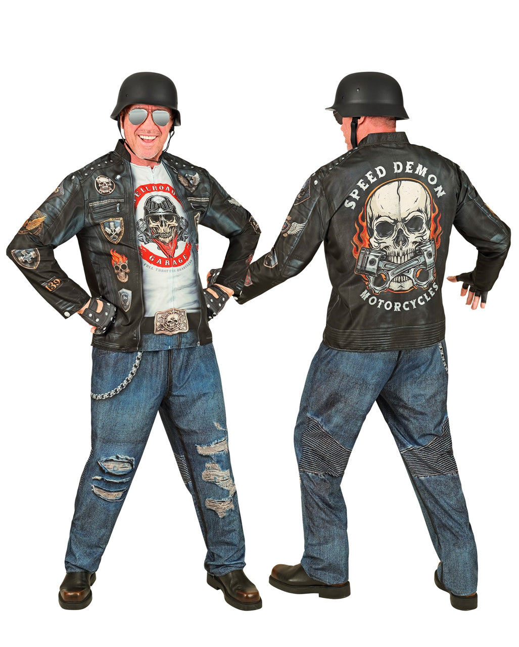 Biker Speed Demon Sofortkostüm