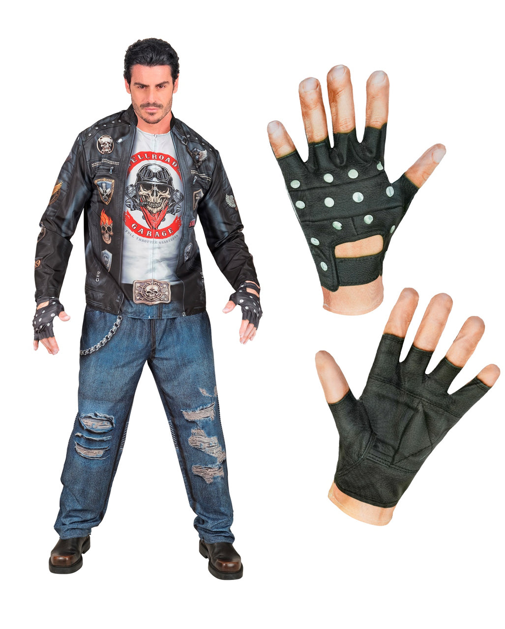 Biker Speed Demon Sofortkostüm