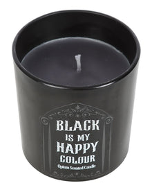 "Black is My Happy Colour" Opium Duftkerze