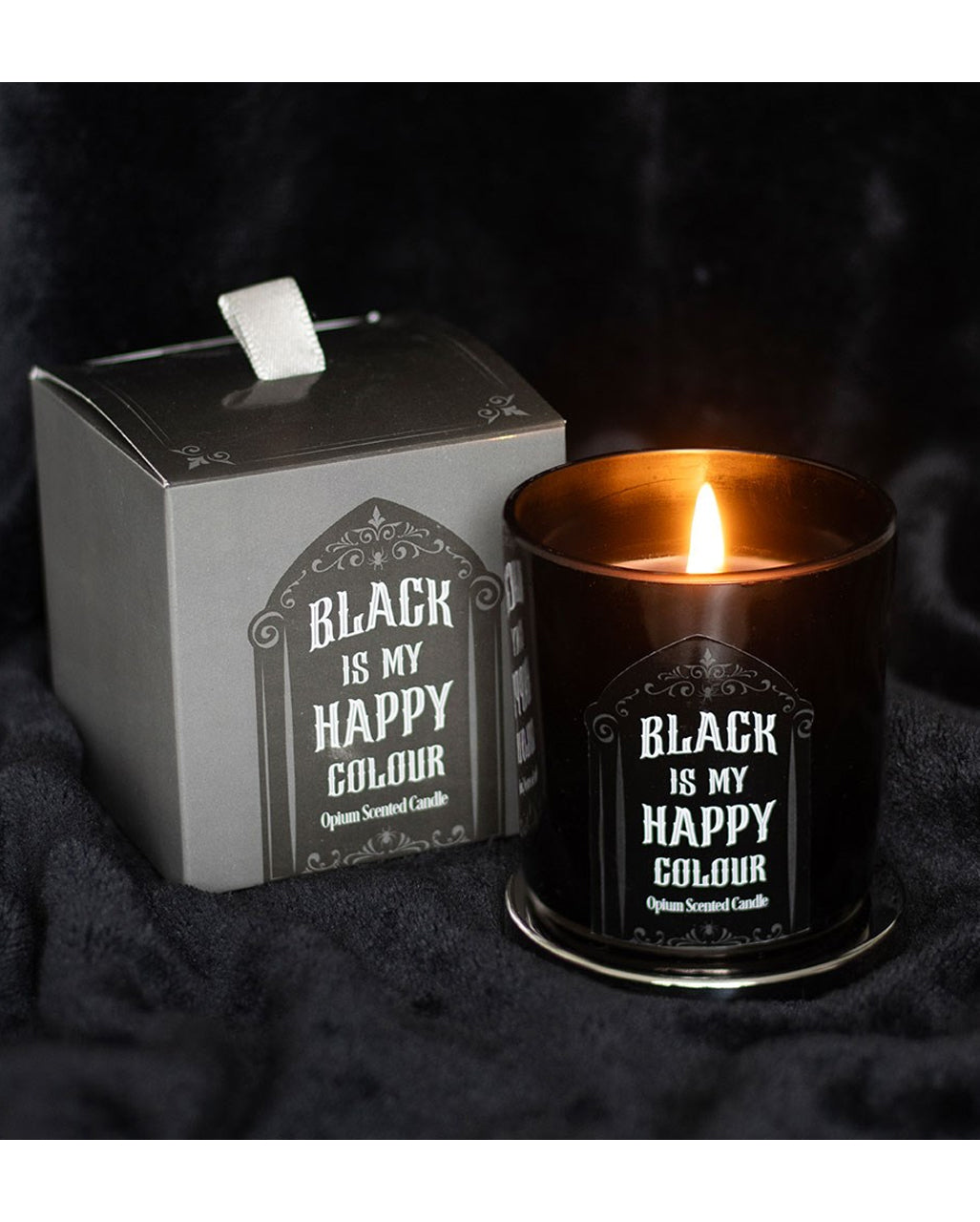 "Black is My Happy Colour" Opium Duftkerze