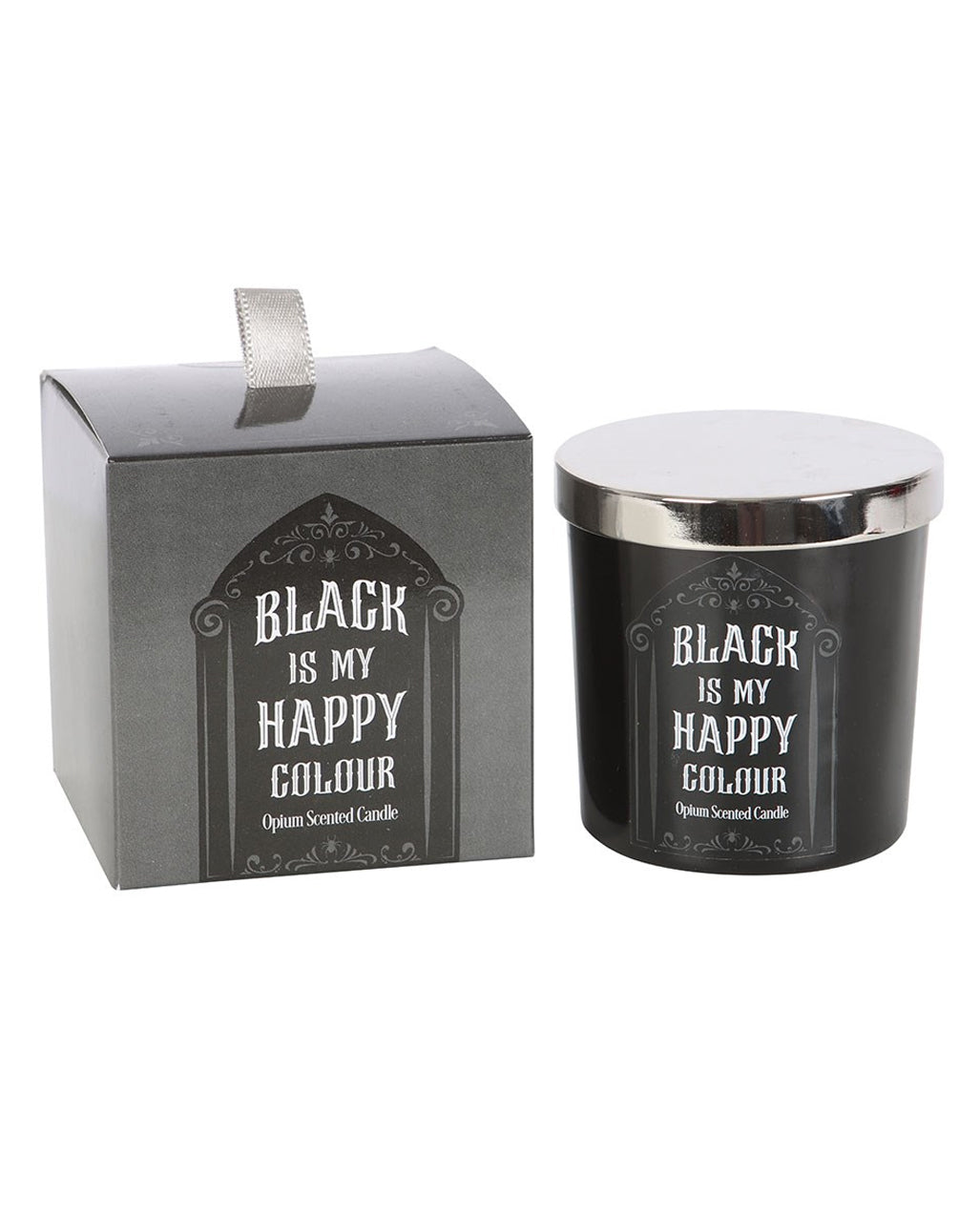 "Black is My Happy Colour" Opium Duftkerze