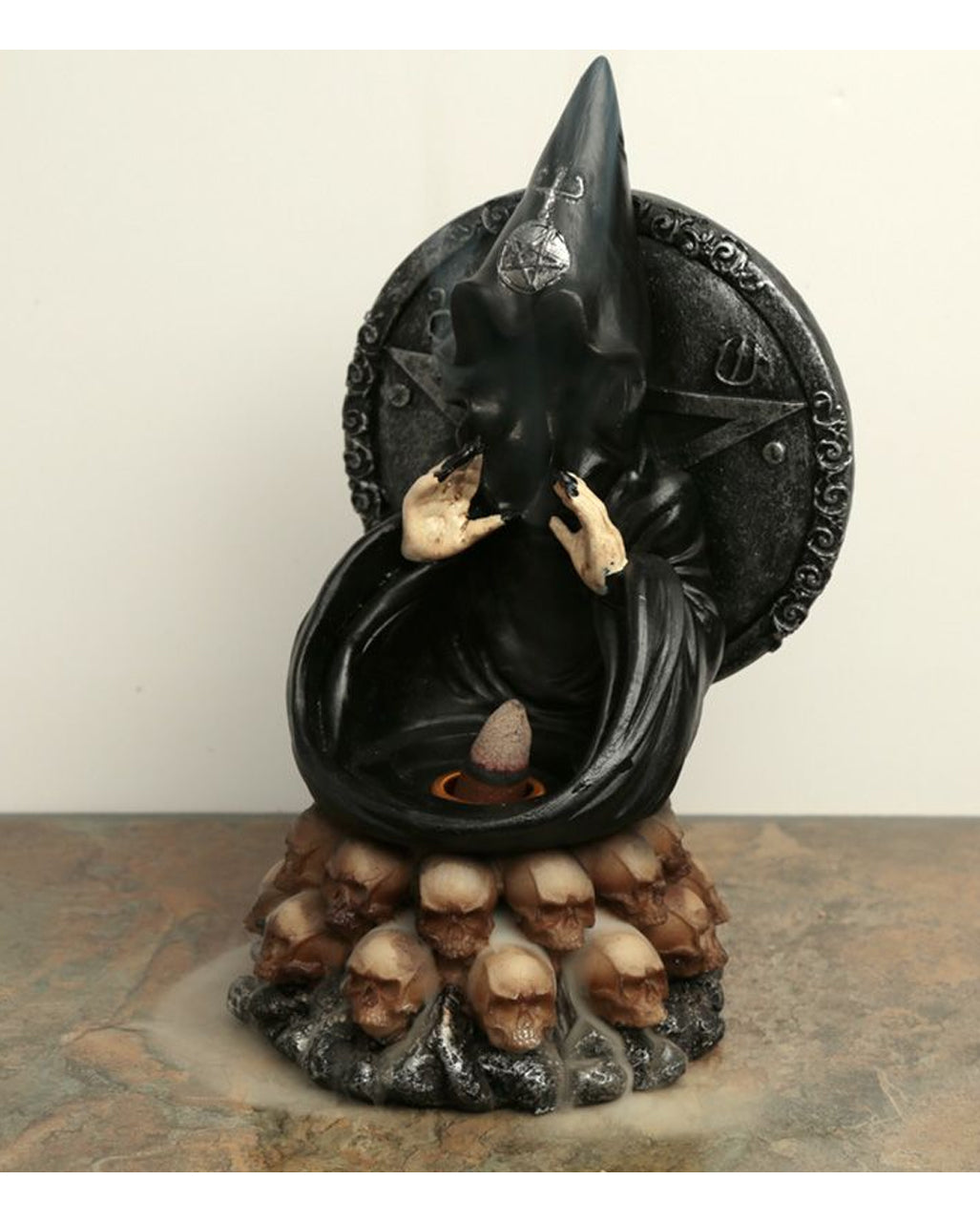 Black Magic Backflow Incense Cone Holder 19.5cm
