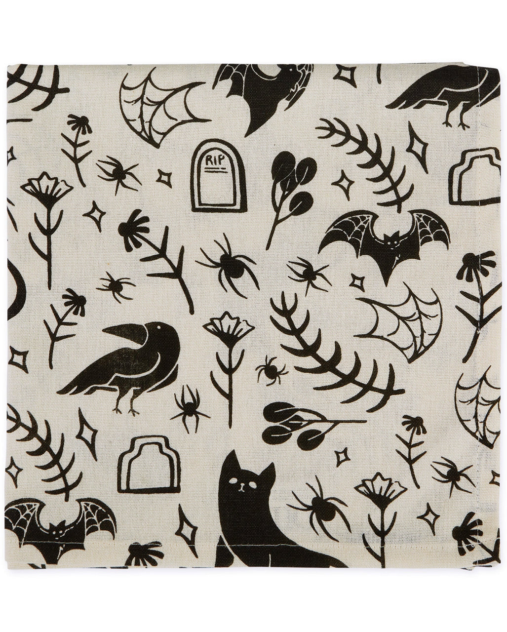 Schwarze Magie Baumwoll Serviette 50cm