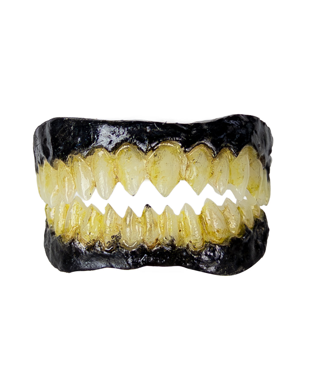 Schwarze Monster Zähne FX Veneers
