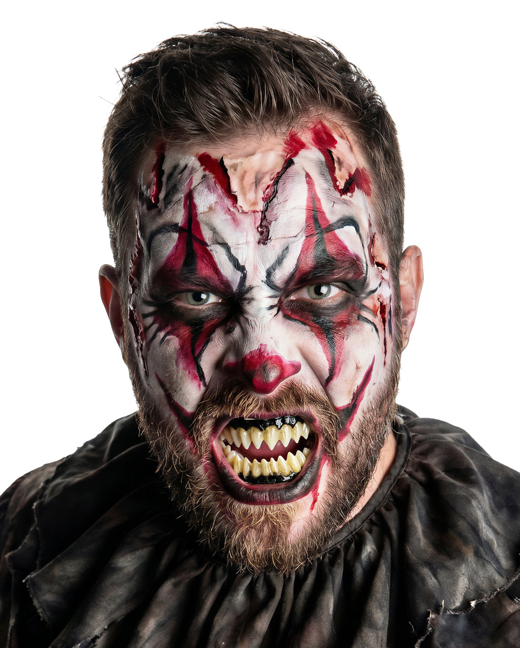 Schwarze Monster Zähne FX Veneers