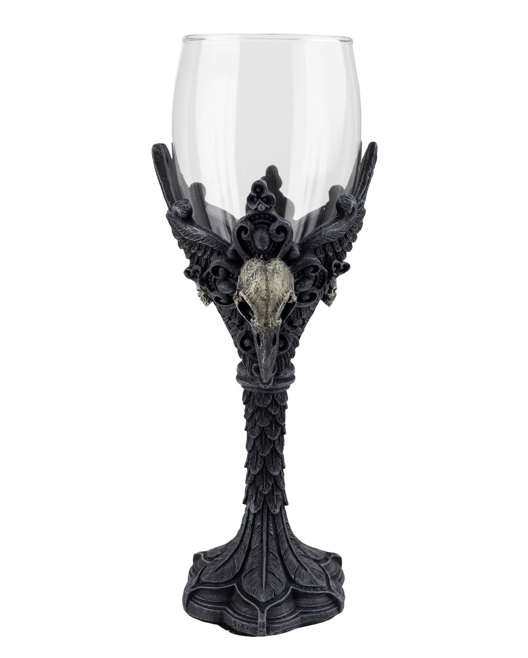Schwarzer Rabe Glas
