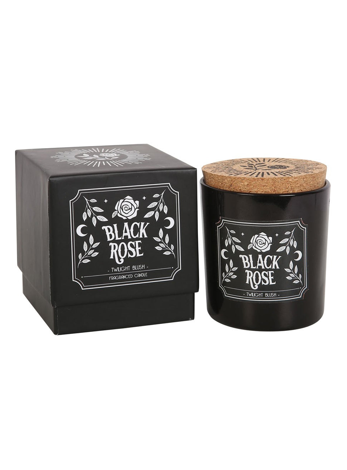 Black Rose Gothic Scented Candle
