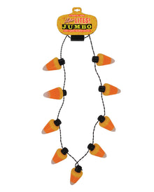 Blinkende Jumbo Candy Corn Halloween Halskette