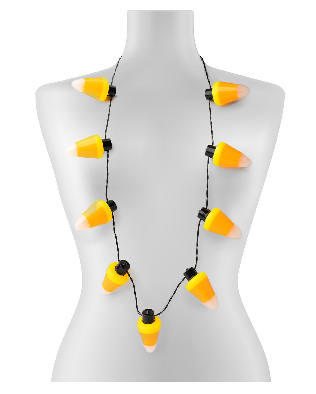 Blinkende Halskette mit verschieden Halloween Motiv