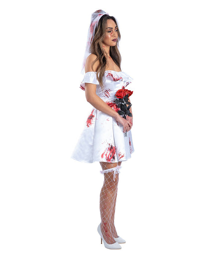 Bloody Bride Woman Costume