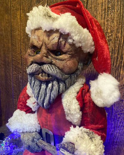 Blutige Santa Claus Friedhofs Puppe 50cm
