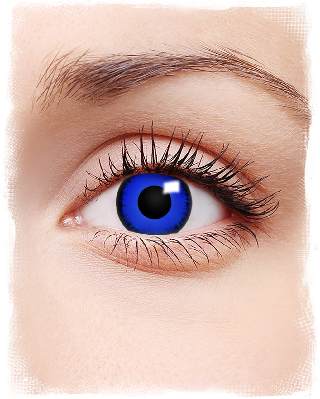 Blue Lunatic Contact Lenses