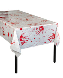 Blutige Tischdecke