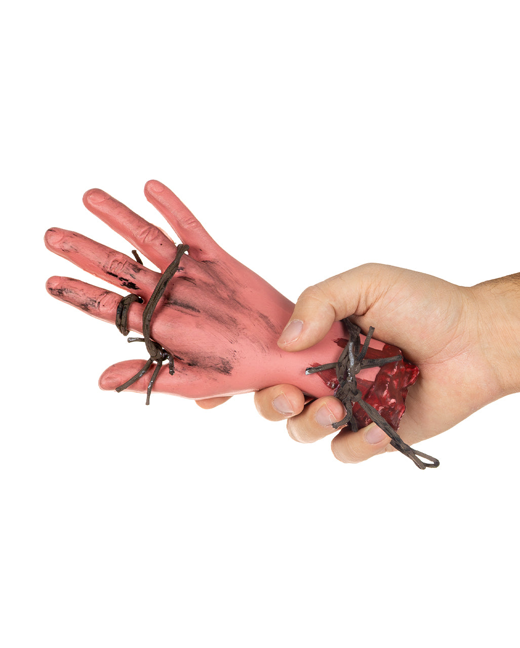 Bloody Hand With Barbed Wire