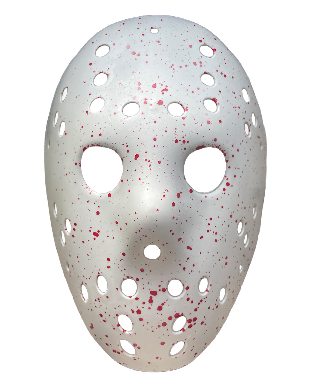 Blutbespritzte Hockey Maske