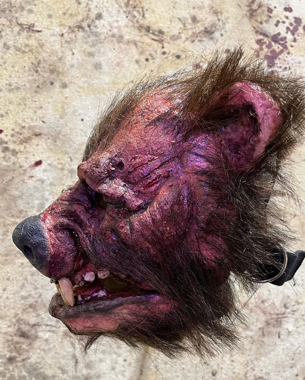 Bloody Roadkill Teddybär Maske