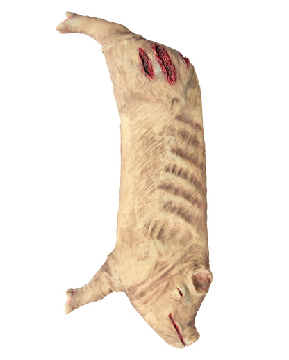 Blutige Schweinehälfte Latex Requisite 115cm