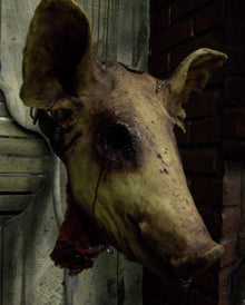 Blutige Schweinekopf Maske Splatter Hog