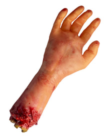 Rechter blutiger Arm mit Knochenstumpf 31cm