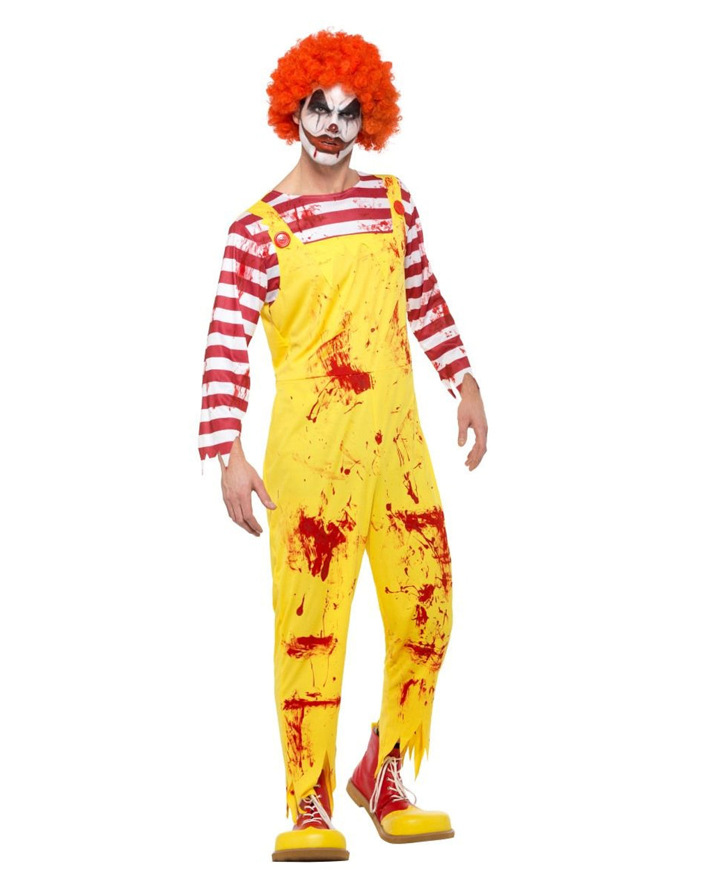 Blutiges Horror-Clown Kostüm