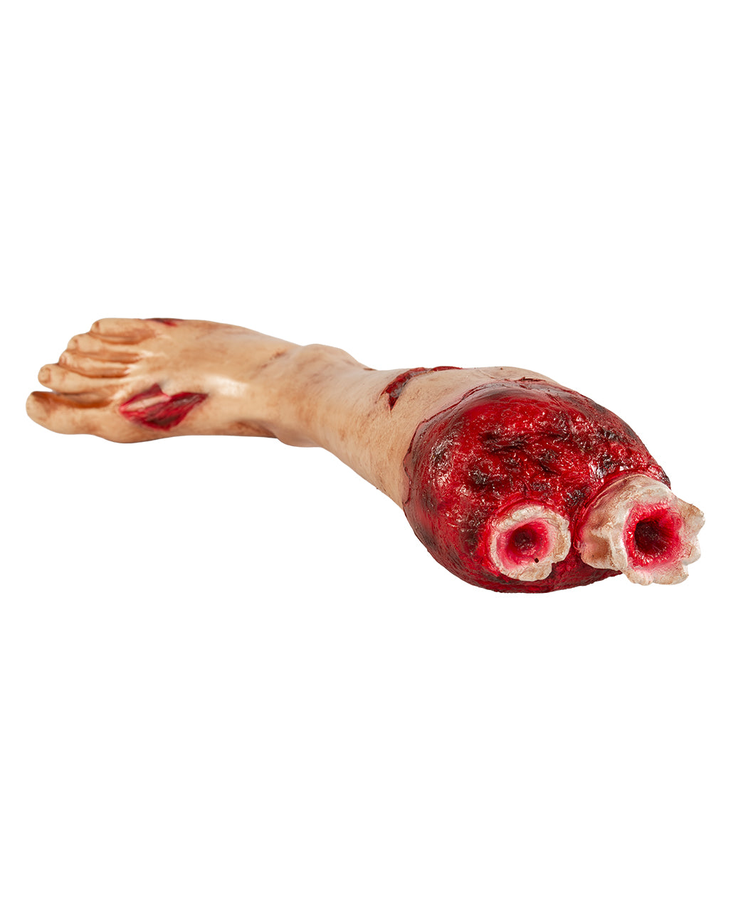 Blutiges Bein mit Knochenrest Premium