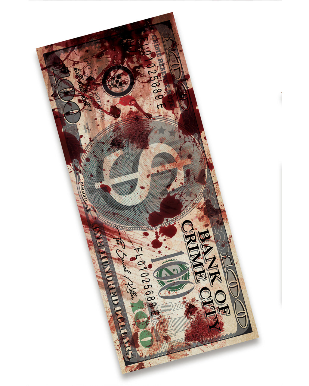 Blutbeflecktes Falschgeld 75 St.