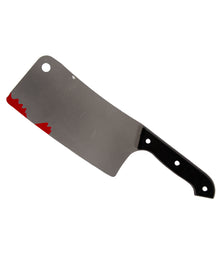 Blutiges Fleischerbeil Kostümzubehör 30cm