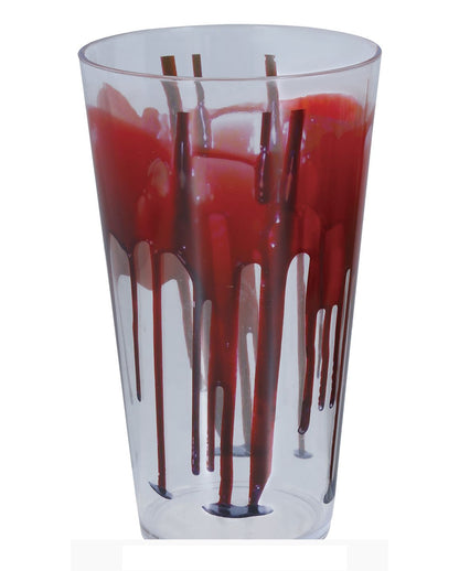Bloody Halloween Glass 15cm