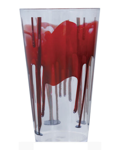 Bloody Halloween Glass 15cm