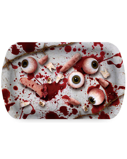 Party Tablett Halloween Blutbad