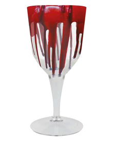 Weinglas mit Blutspritzern 19cm