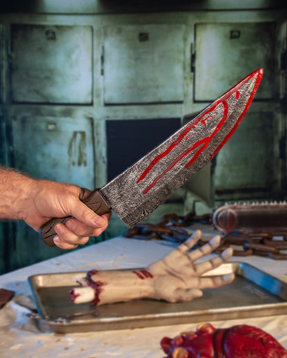 Blutiges Redneck Küchenmesser 41cm