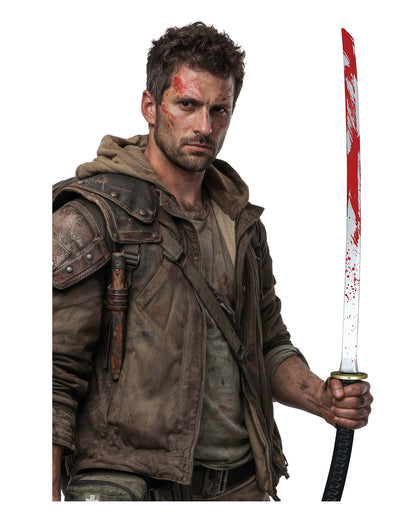 Samurai Schwert mit Blut 97cm