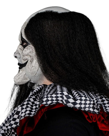 Bösartiger Clown Latex Applikation 2-teilig