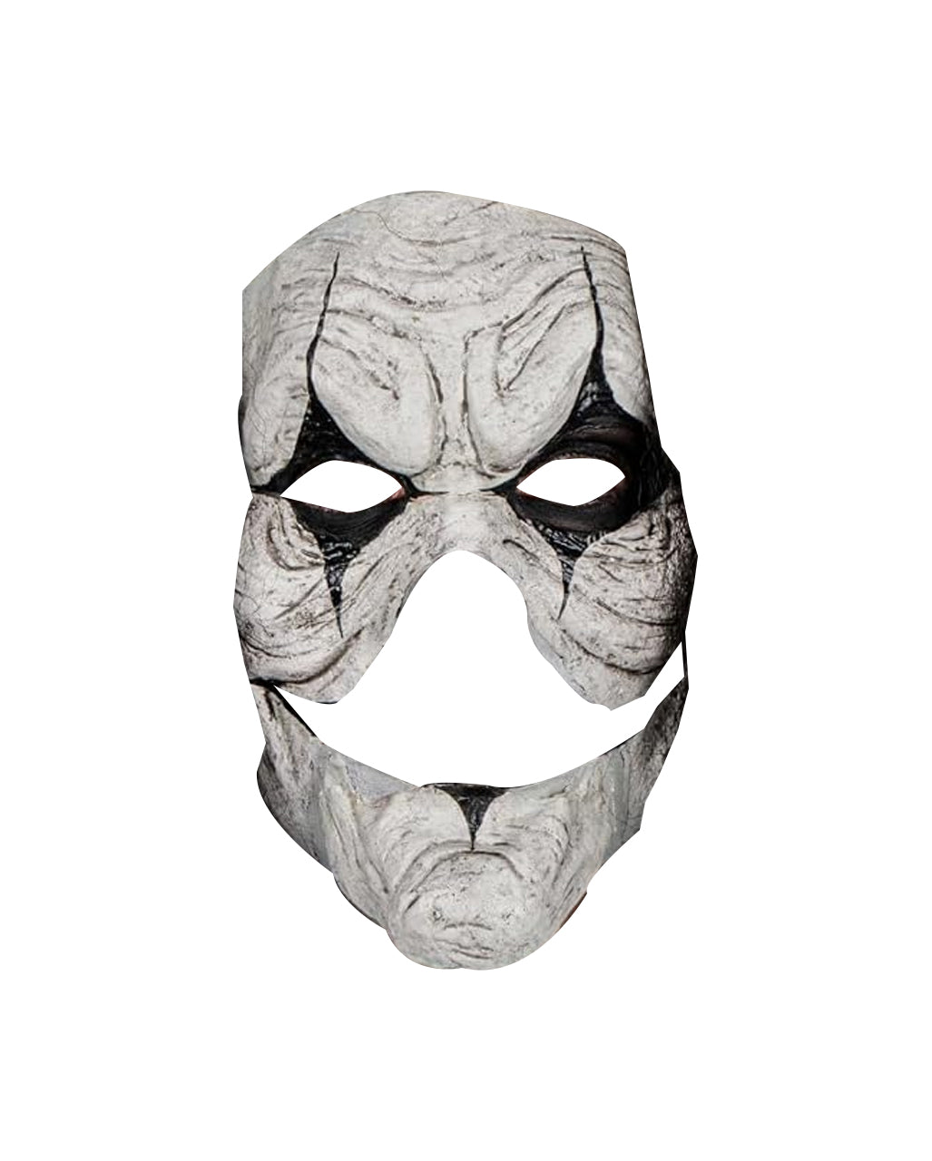 Bösartiger Clown Latex Applikation 2-teilig