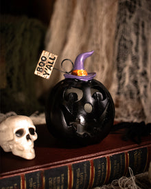 Halloween Boo Y'all Kürbis mit LED 14cm