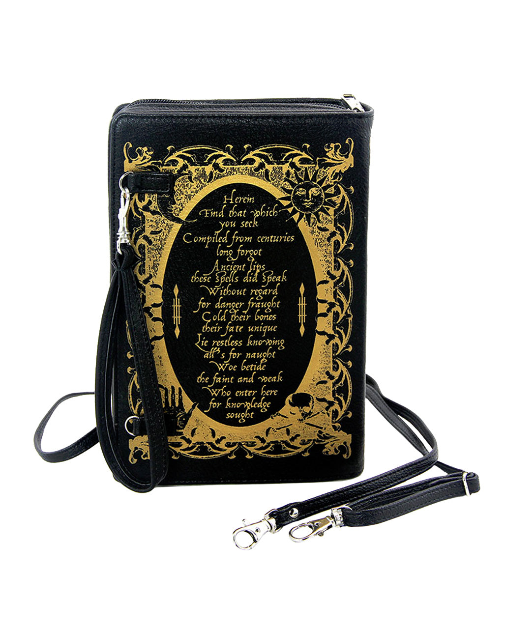 Book of Spells Clutch Handtasche