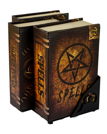 Book of Spells Halloween Bücher Animatronic 25cm