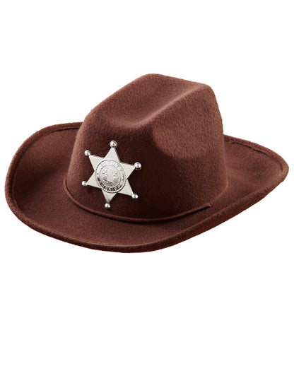 Brauner Cowboy Hut für Kinder