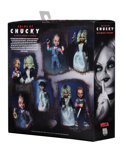 Bride of Chucky Ultimate Chucky & Tiffany 10cm