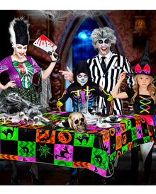 Colorful Halloween Tablecloth