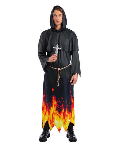 Burning Priest Men Costume