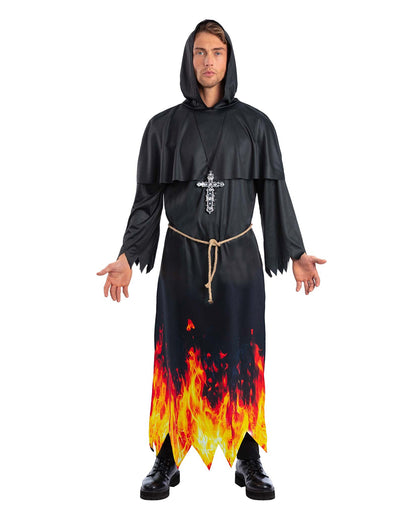 Burning Priest Men Costume